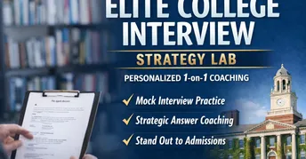 Elite College Interview Strategy Lab – 1-On-1 Coaching | Small Online ...