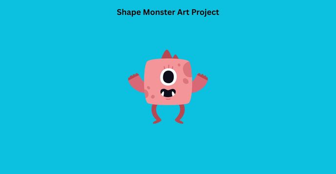 Shape Less Monstrosity Shape Monster Art Project | Small Online Class for Ages 4-6 | Outschool