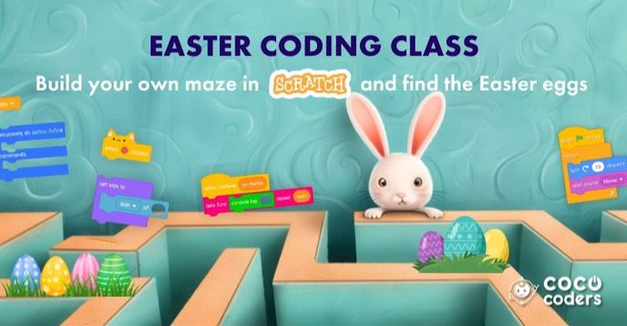 Easter Coding Class: Build Your Own Maze in Scratch and Find the Easter ...