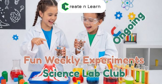 Join Science Club Weekly Science Experiments Club for Kids (Ages 5–8) | Small Online ...