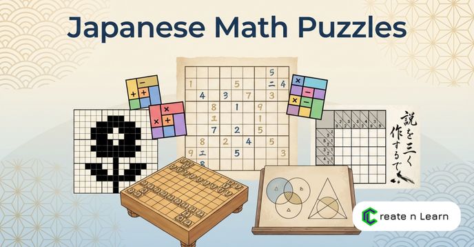 Japense Math Game Japanese Puzzle Games: Build Logic & Problem Solving Skills | Small ...