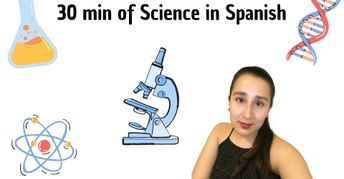 Science In Spanish Translation 30 min of Science in Spanish | Small Online Class for Ages 8-14 | Outschool