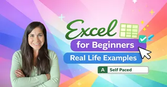 Microsoft Excel for Beginners--Real Life Examples | Small Online Class ...