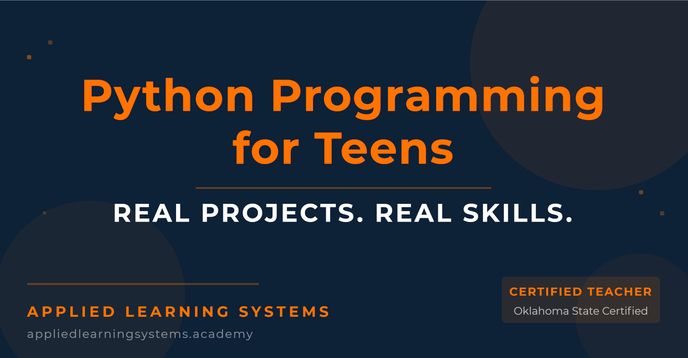 Python Programming for Teens: Real Projects, Real Skills | Small Online ...