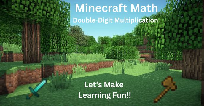 Pvp Minecraft Math Minecraft Math: Double-Digit Multiplication (Autism, ADHD, Neurodiverse ...