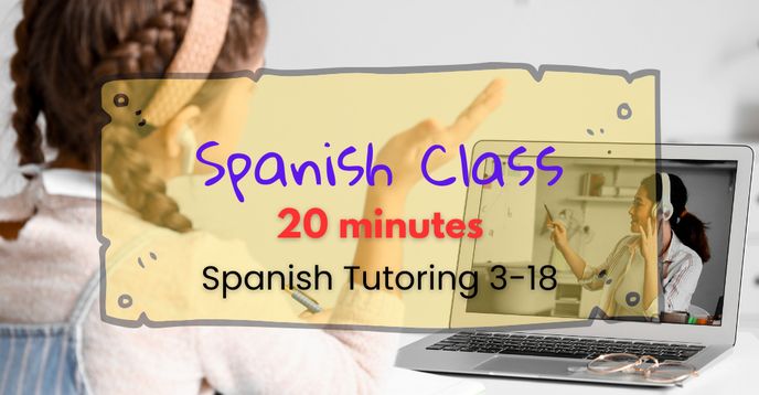 Spanish Basic Class Private Spanish Lessons or Tutoring 20 Minutes With Native Speaking ...