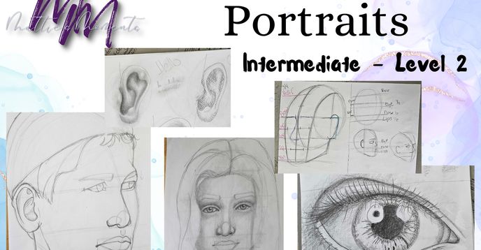 Portrait Drawing - Intermediate Drawing Class | Small Online Class for ...