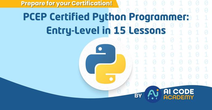 PCEP Certified Python Programmer: Entry-Level in 15 Lessons | Small ...