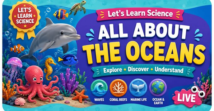 Science Sea Lessons Let's Learn Science: Mystery of the Oceans | Small Online Class for ...