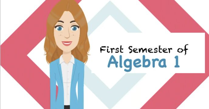 College Level Math First Semester Algebra 1 | First Semester | Meets 2 Times/Wk | Certified Mathematics ...
