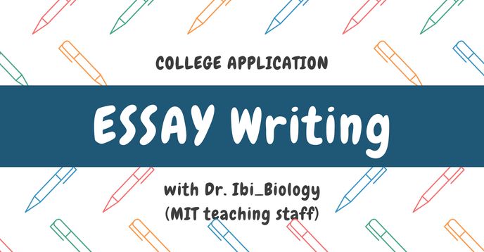 Mit Writing Course College Application Essay Writing: 1 On 1 Tutorial With an MIT Teaching ...