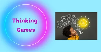 Thinkers Game Thinking Games: A Weekly Social Games Club | Small Online Class for ...