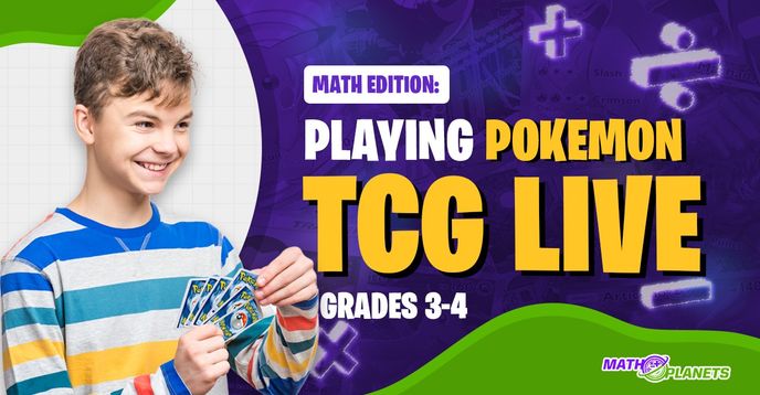 Playing Pokemon TCG Live: Math Edition: Grades 3-4 | Small Online Class ...
