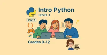 python for beginners | small online class for ages... Intro to Python With Google Colab | Creative Coding (Grades 9–12, Level ...
