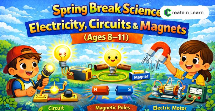 Spring Break Science Spring Break Science: Electricity, Circuits & Magnets (Ages 8β11 ...