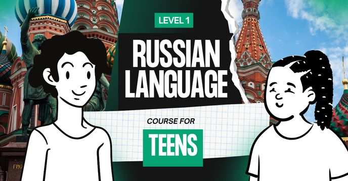 Hugo Russian Course Russian Language Course. Level 1. | Small Online Class for Ages 13-17 ...