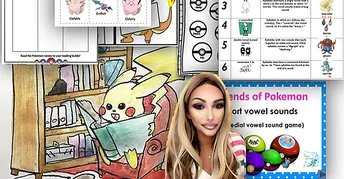 Pokemon Reading Homework Pokemon Phonics and Decodable Reading | Small Online Class for Ages 5 ...