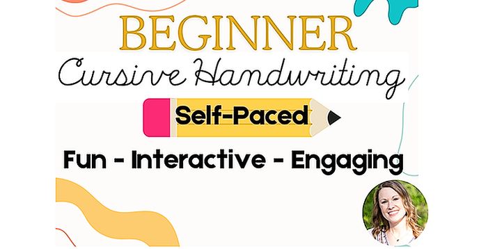 Beginner Learn to Write in Cursive - A Self-Paced Handwriting Class ...