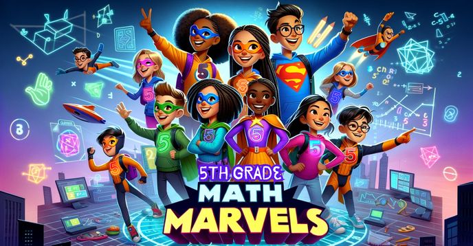Marvel Cash Math Math Marvels! 1:1 5Th Grade Full Math Curriculum Homeschool Class 2x ...