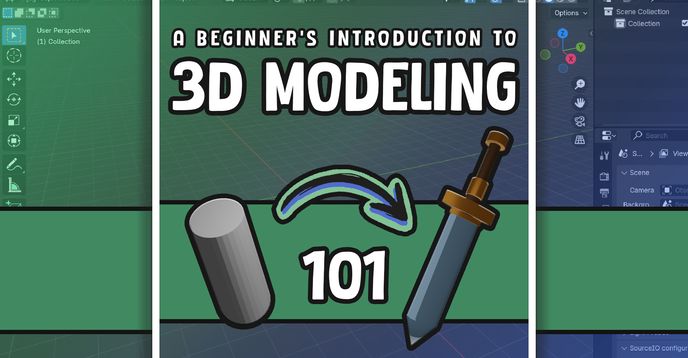 Introduction to 3D Modeling 101 - Getting Started with Blender | Small ...