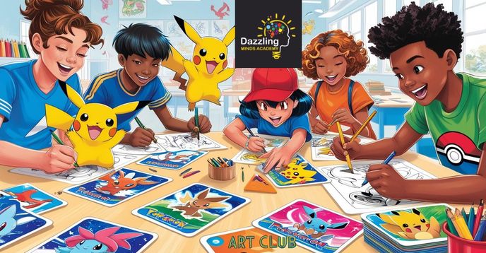 Custom Pokemon Drawring Art Club: Learn To Draw & Design Your Own Pokémon Card! | Small Online ...