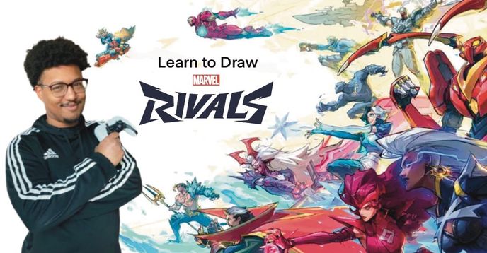Marvel Rivals Drawing Class! | Small Online Class for Ages 9-14 | Outschool