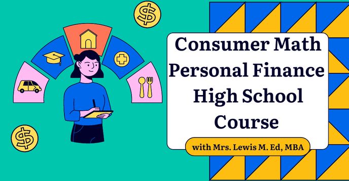 Consumer Math Class - Mastering Money With a Certified Teacher (16 ...
