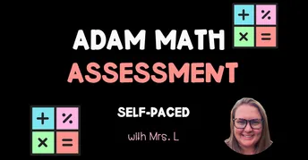 Mathletes: ADAM Math Benchmark Assessment | Small Online Class for Ages ...