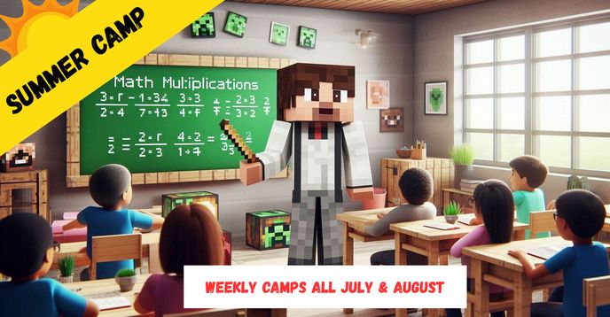 Redstone Math Mania: A Minecraft Multiplication Summer Camp (Grades 3–4 ...