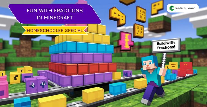 Fractions with Minecraft for Homeschoolers (Grades 3–4 | Age 9-11 ...