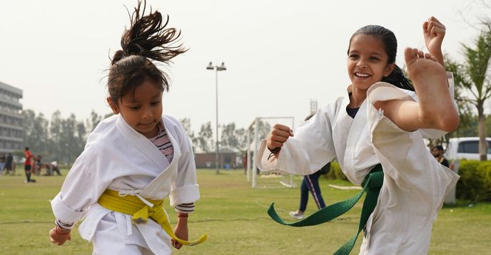 Kick Together Kick Together, Stick Together | Karate for Friends and Siblings | Small ...