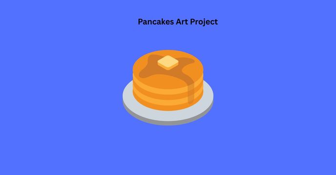 Project Pancakes Pancakes Art Project | Small Online Class for Ages 5-7 | Outschool