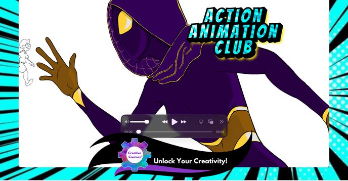 Action 2D Animation Club: Anime & Superhero Fight Scenes in Flipaclip ...