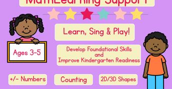 Math Extra Support for Preschool & Kindergarten Learners With Teacher ...