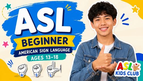 The ASL Kids Club - Profile and Classes | Outschool