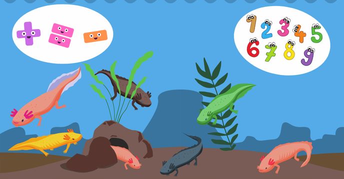 Ocelot Doing Math Axolotl Number Sense, Addition and Subtraction (K-2) | Small Online ...