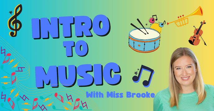 Music Class Introduction Intro to Music | Small Online Class for Ages 6-8 | Outschool