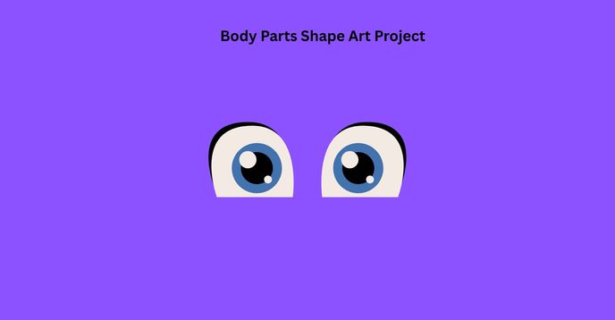 Shape Making Using Body Parts Body Parts Shape Art Project | Small Online Class for Ages 4-6 | Outschool