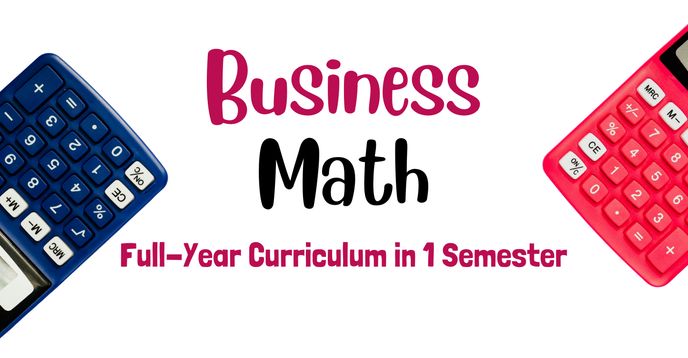 Business Math for Teens | Real-World Finance and Money Skills (Semester ...