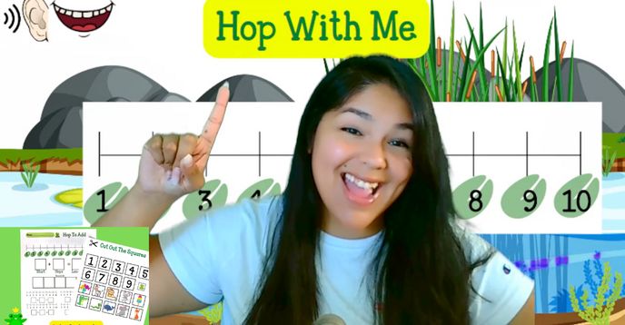Math Hop Hop into Math: Learn To Add 1-10 | Small Online Class for Ages 4-5 ...