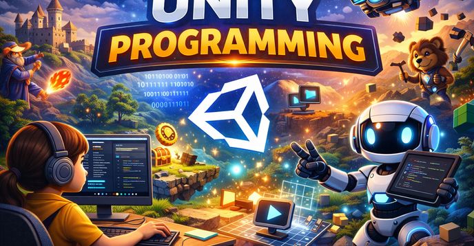 Unity First Game Unity Game Design Level 2: Build Your First 3D Adventure (6-Weeks, Ages ...