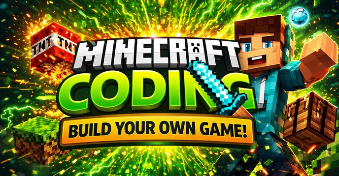 Minecraft Coding for Beginners Part 1: Create Games & Projects (10 ...