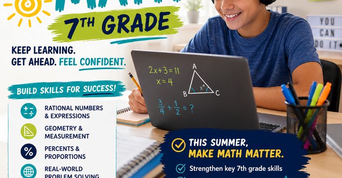 7th Grade Math Classes Preparing for 7th Grade Math (Summer Class) | Small Online Class for ...