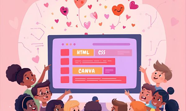 Code Coding Love Valentine’s Coding Challenge: Design a Love-Themed Website (HTML/CSS ...
