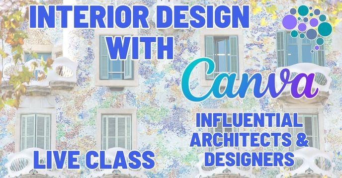 Interior Design With Canva – Influential Designers & Architects | Small ...