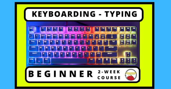 Learning Typing File Typing 101 - Keyboarding 1 - Learn to Type: Touch Typing Summer Camp 4x ...