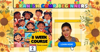 Interactive Spanish Lessons Interactive Spanish Course for Kids (Ages 7-10) - 8-Week Beginner ...