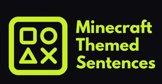 Minecraft Themed Sentences | Small Online Class for Ages 11-14 | Outschool