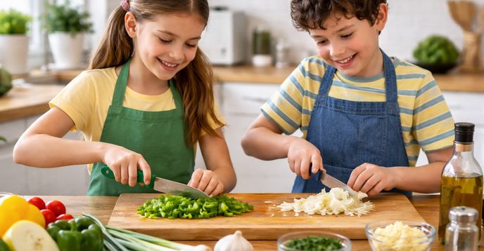 Food Prep Lesson Kitchen Ready 2: Food Prep Skills for Confident Young Chefs | Small ...