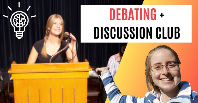 Weekly Debating / Discussion Club: Persuasive Speaking and Debate ...